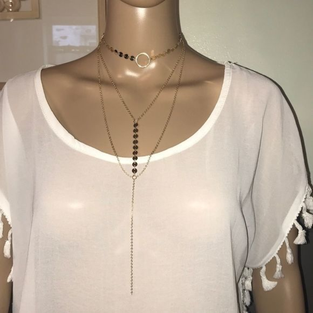 FREE!!!🎉🌺tasseled lariat necklace🌺❤️❤️❤️ - Picture 1 of 7